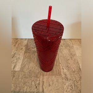Brand new Starbucks cup- red sparkly❤️
